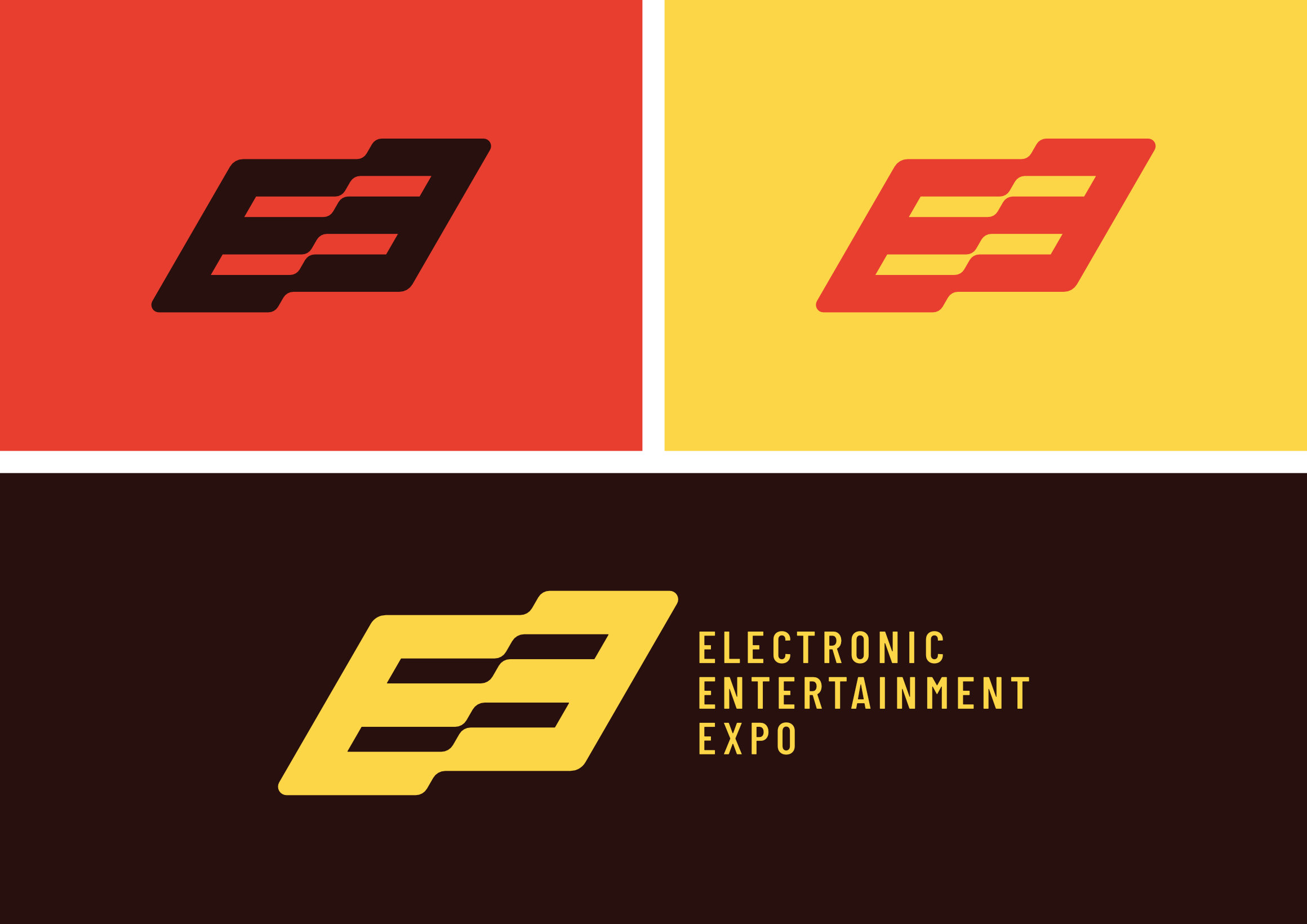 E3 Monochrome Logos