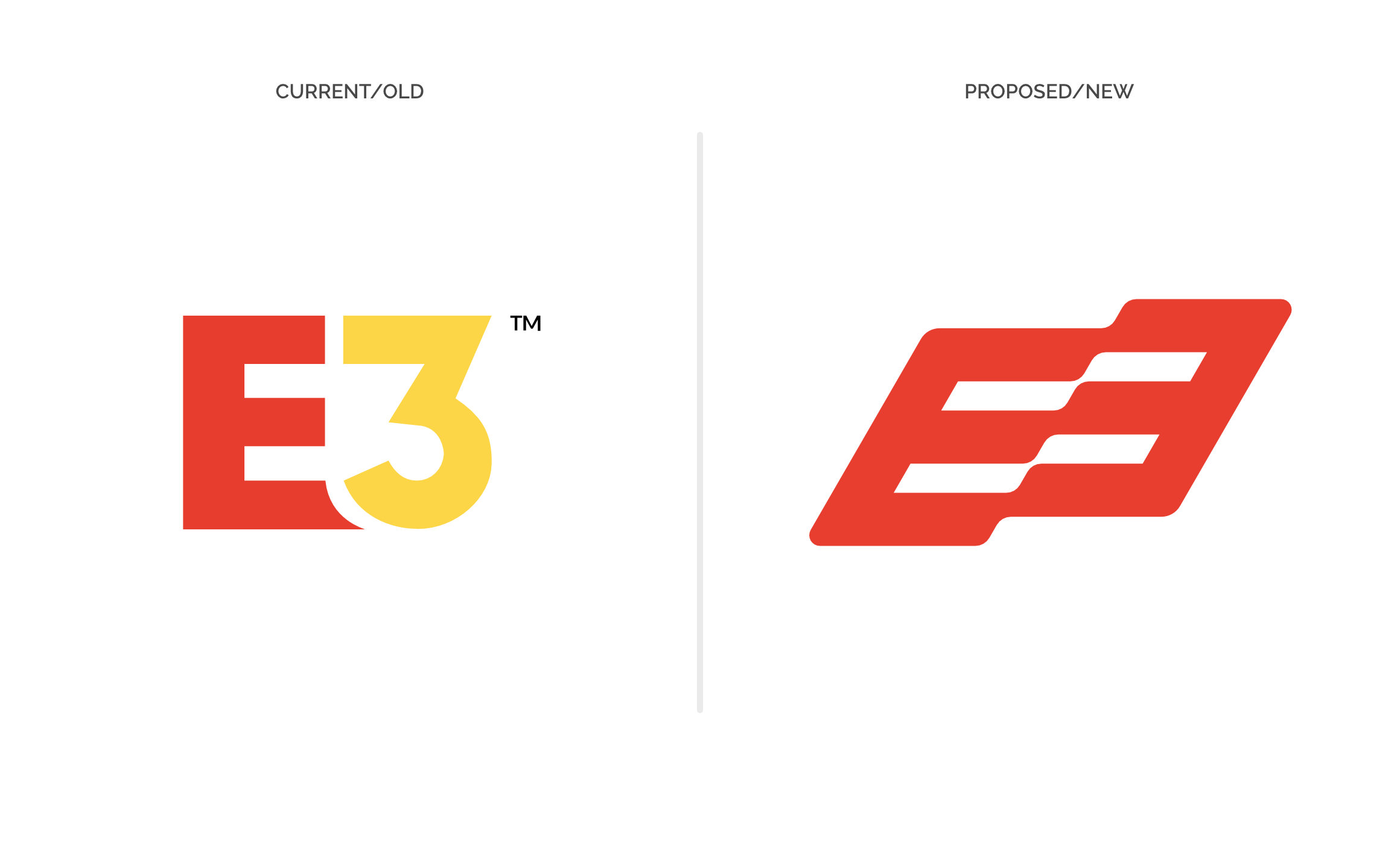 E3 Logo Evolution