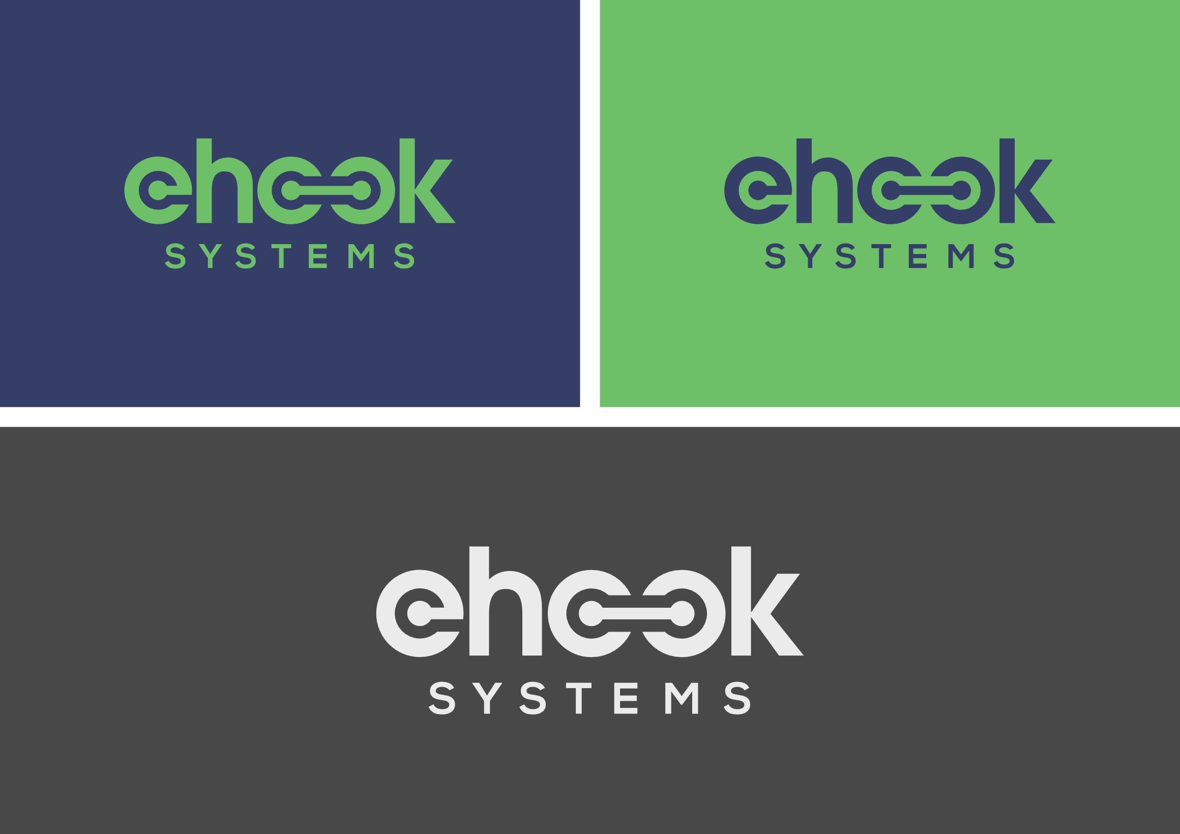 Ehook Monochrome Logos